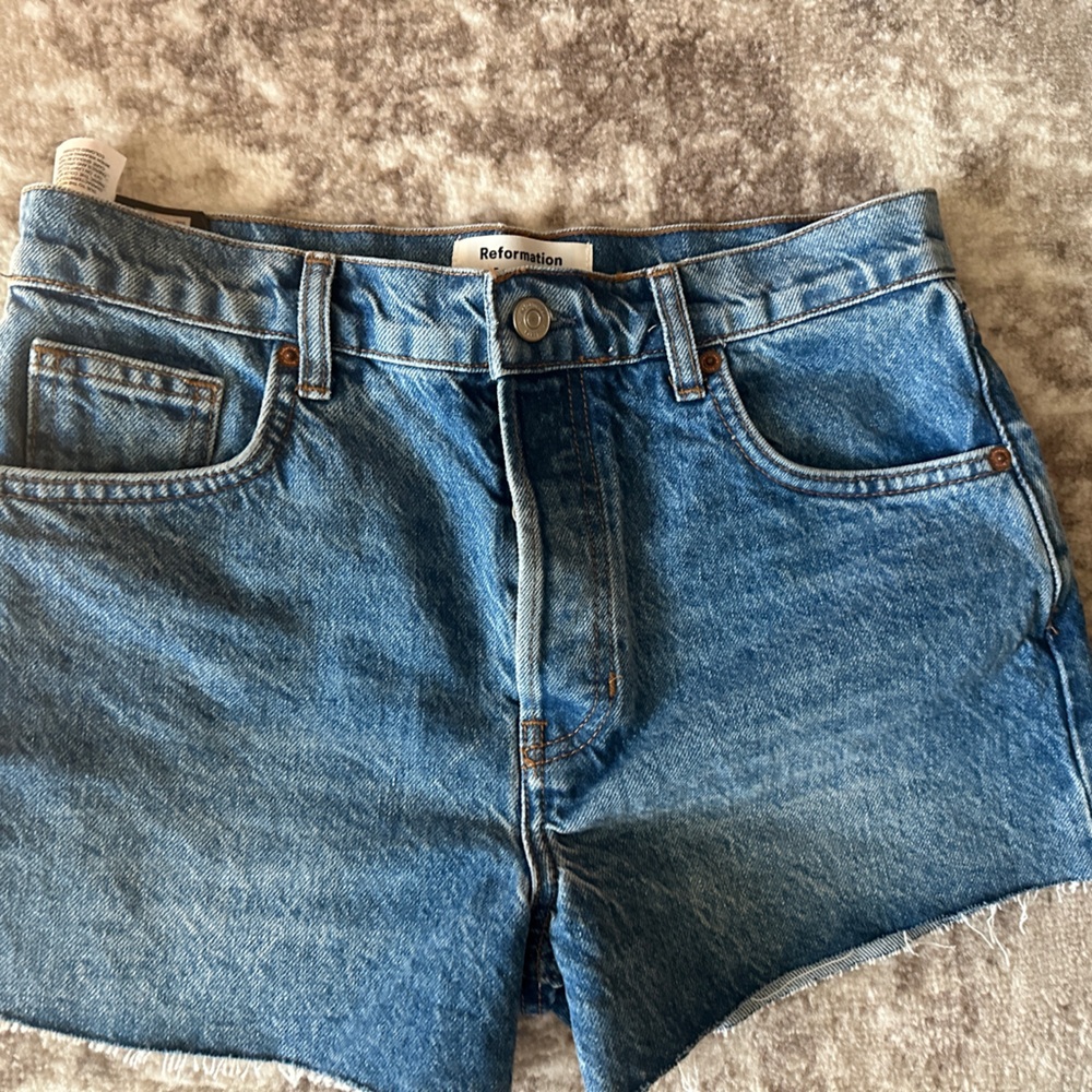 Reformation Denim Shorts